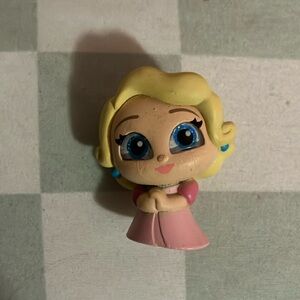 Charming Pink Princess Toy Figure